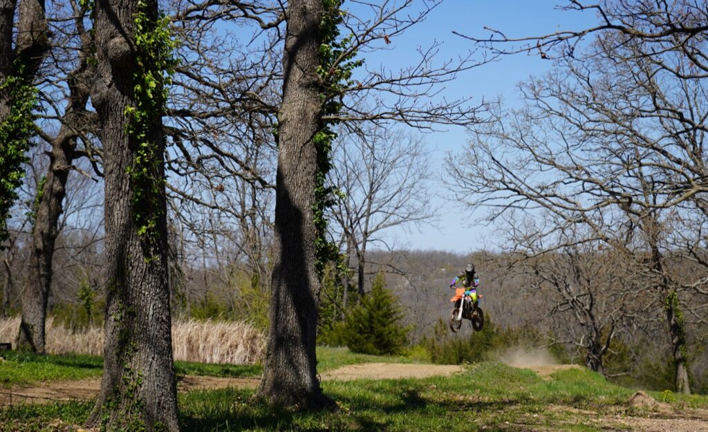 Practice Motocross Track in Warsaw, MO